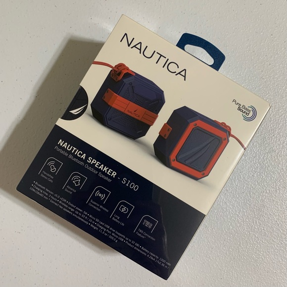 S100 Nautica Portable Bluetooth Outdoor Speaker-NIB - Picture 6 of 9